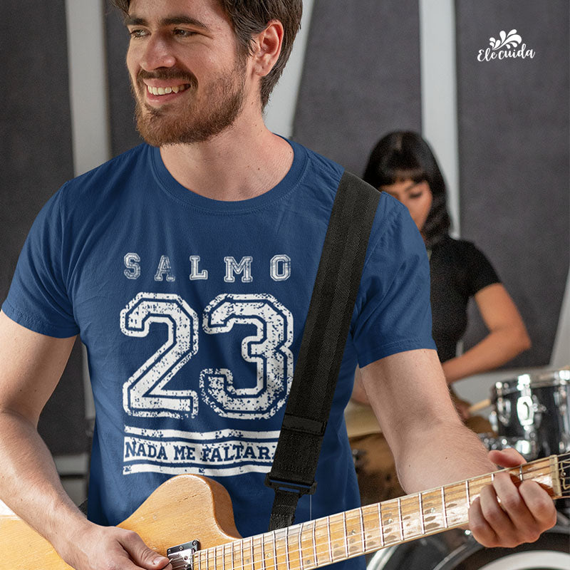 Camiseta Masculina "Salmo 23"