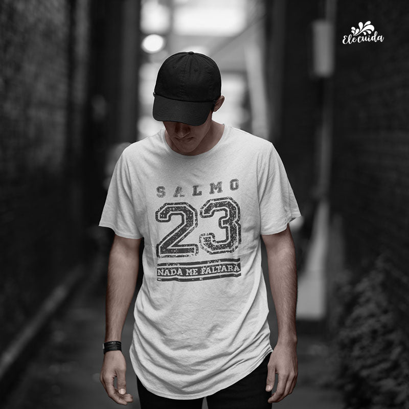 Camiseta Masculina "Salmo 23"