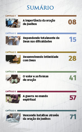 Ebook "De Joelhos, Enfrento Batalhas!"