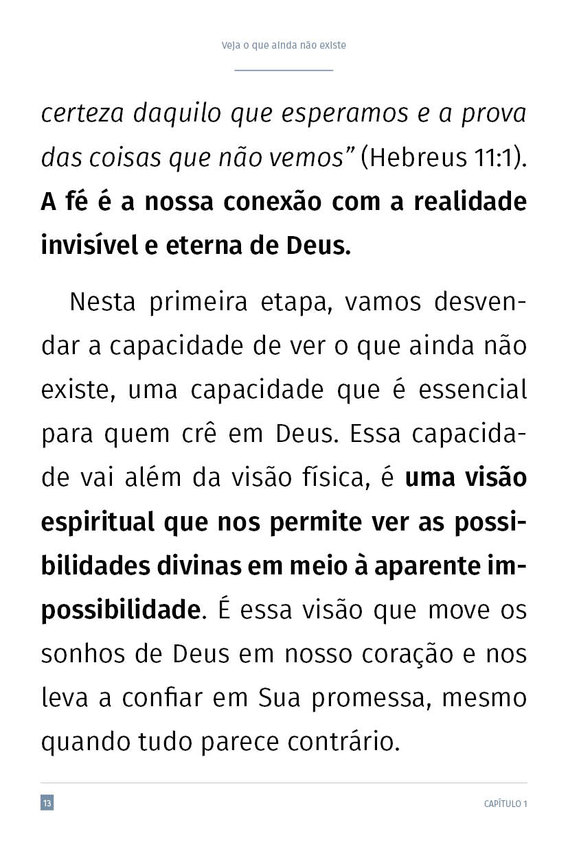 Ebook "De Olhos Fechados, Vejo o Impossível Acontecer!"