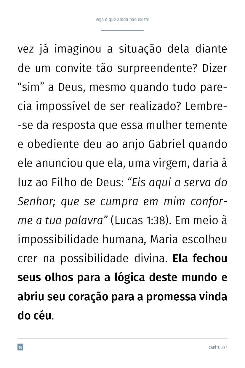 Ebook "De Olhos Fechados, Vejo o Impossível Acontecer!"