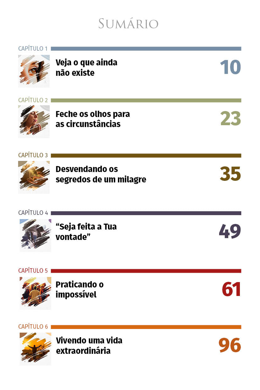 Ebook "De Olhos Fechados, Vejo o Impossível Acontecer!"