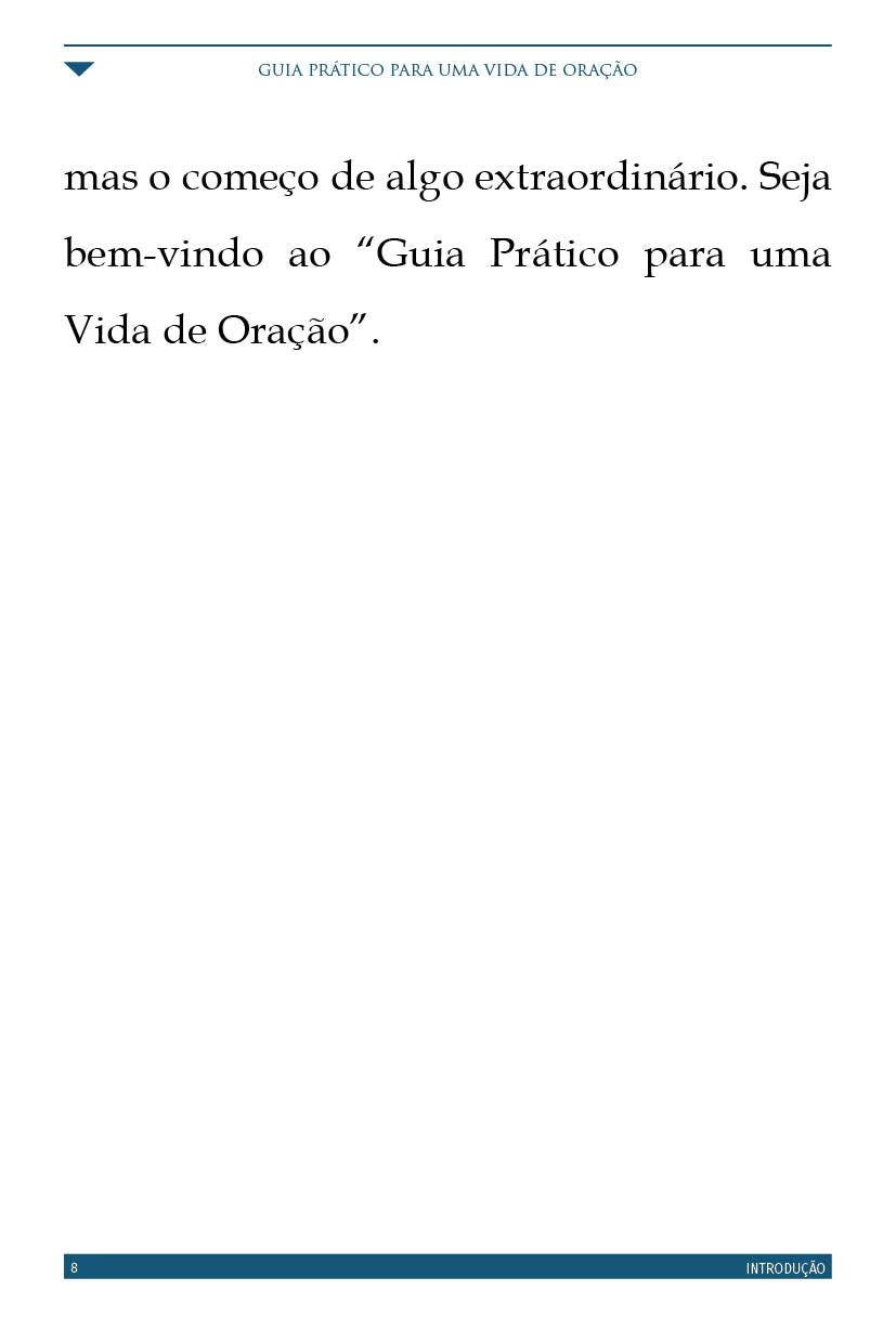 Ebook "Guia Prático Para Uma Vida de Oração"