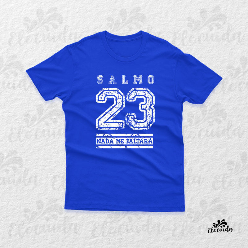 Camiseta Masculina "Salmo 23"
