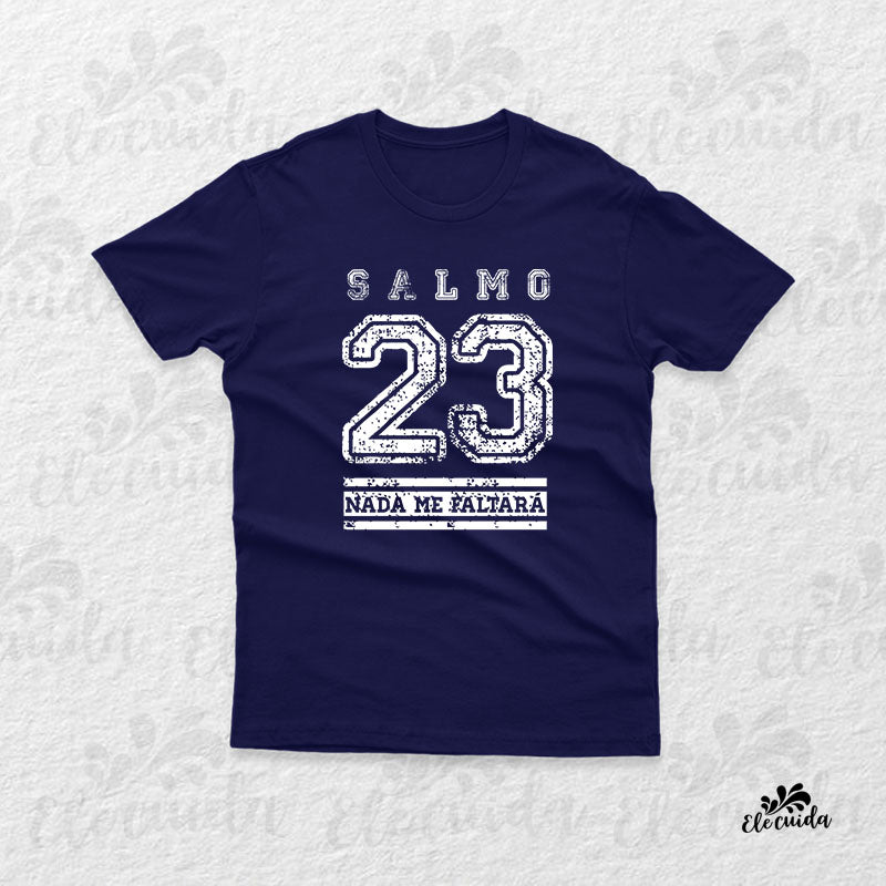 Camiseta Masculina "Salmo 23"