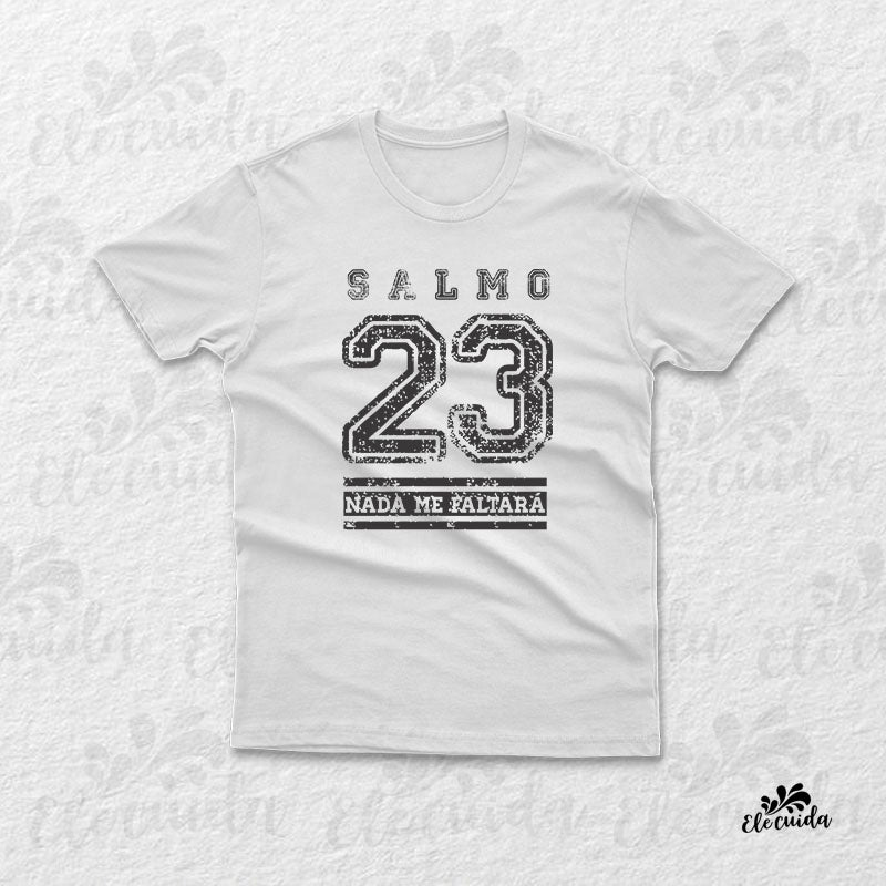 Camiseta Masculina "Salmo 23"