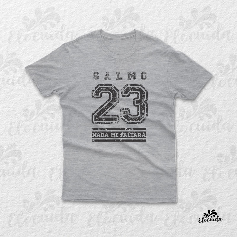 Camiseta Masculina "Salmo 23"