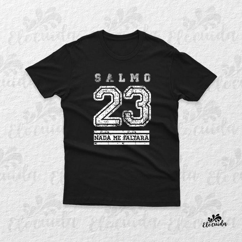 Camiseta Masculina "Salmo 23"
