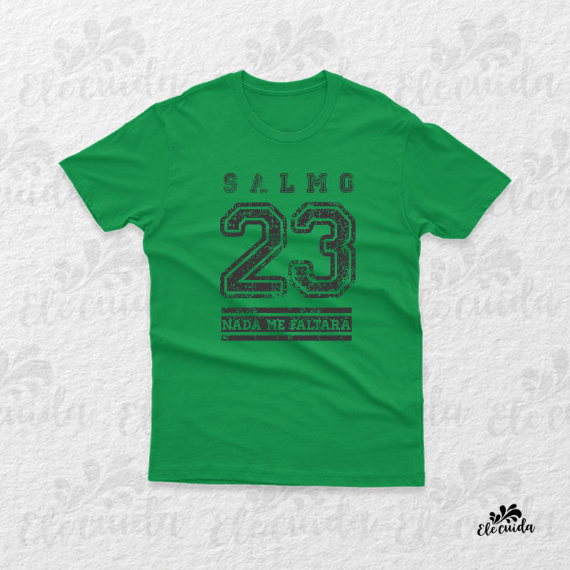Camiseta Masculina "Salmo 23"