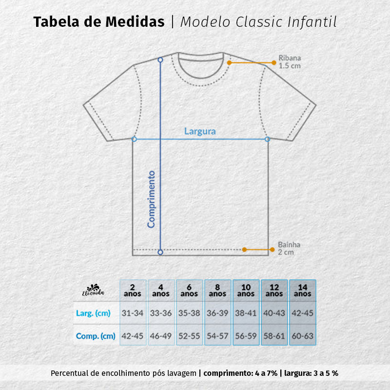 Camiseta Infantil "Toda Criação Glorifica a Deus!"